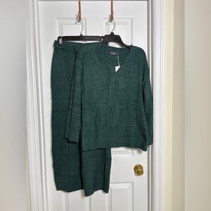 Green Cozy Pajama Set